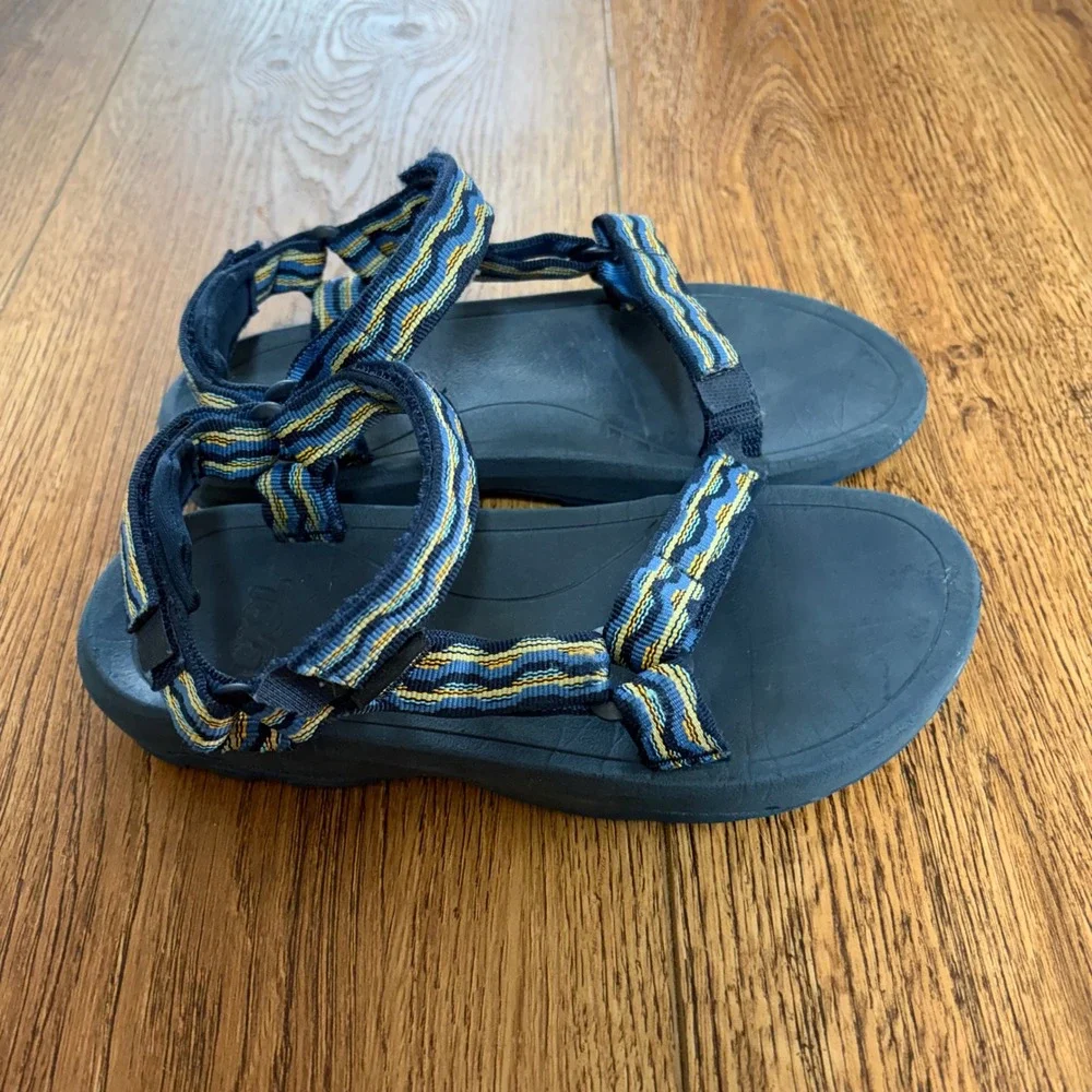 Teva Youth Hurricane XLT 2 Sandal Kishi Dark Blue Size 3 Adjustable straps